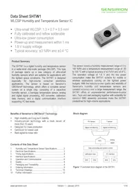 SHTW1 Datasheet Cover