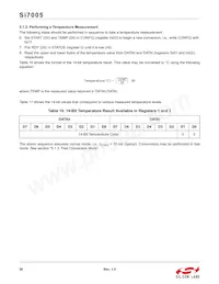 SI7005-B-GMR Datasheet Page 20