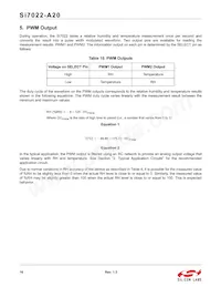 SI7022-A20-YM1R Datasheet Page 16