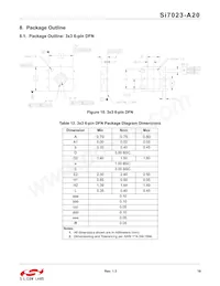 SI7023-A20-YM1 Datasheet Page 19