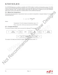 SI7057-A10-IMR Datasheet Pagina 14