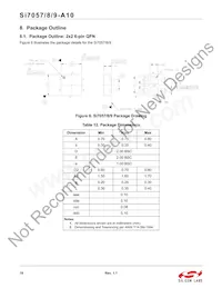 SI7057-A10-IMR Datasheet Page 18