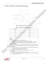 SI7057-A10-IMR Datasheet Page 19