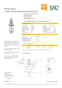 SSF25XPM12 Datasheet Cover