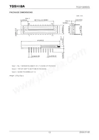 TCD1305DG(8Z Datasheet Page 13