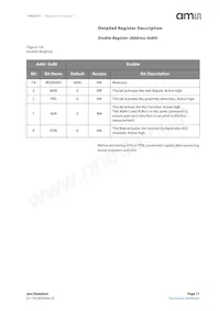 TMD27253M Datasheet Page 17