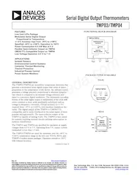 TMP03FRU-REEL7 Datenblatt Cover