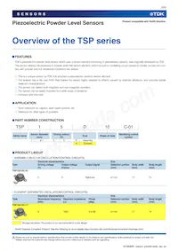 TSP15D10C-01 Datasheet Pagina 2