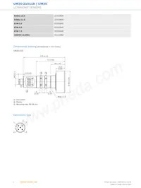 UM30-215118 Datasheet Page 4