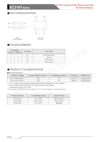 XC3101AC70NR-G Datasheet Page 2