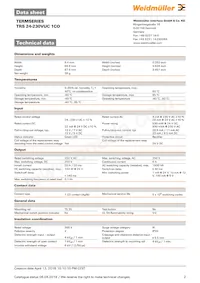 1122850000 Datasheet Page 2