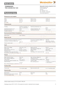 1122950000 Datasheet Page 2