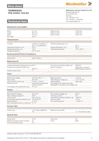 1123120000 Datasheet Page 2