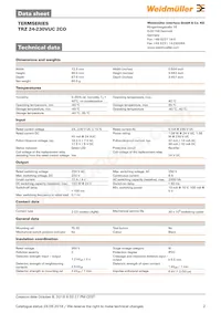 1123700000 Datasheet Pagina 2