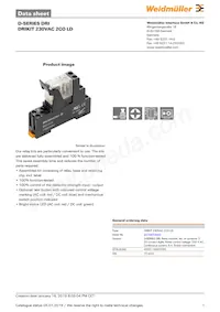 2476870000 Datasheet Copertura