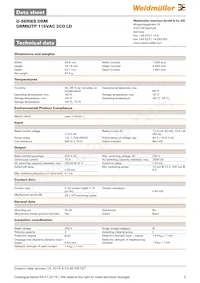 2575990000 Datasheet Pagina 2