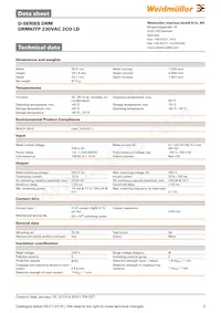 2576030000 Datasheet Pagina 2