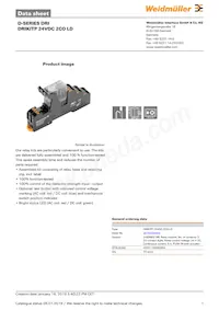 2576200000 Datasheet Copertura