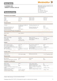 2576200000 Datasheet Pagina 2