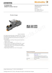 2576220000 Datasheet Cover