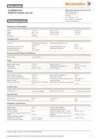 2576240000 Datasheet Pagina 2