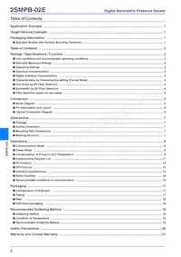 2SMPB-02E Datasheet Page 2