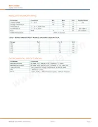 5525DSO-SB001GS Datasheet Page 3