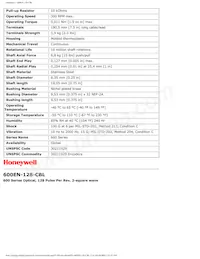 600128CBL Datasheet Page 2