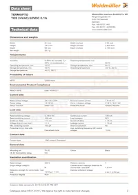 8950820000 Datasheet Pagina 2