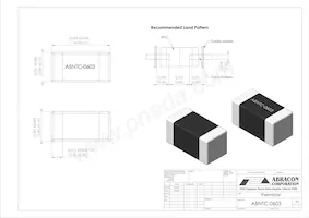 ABNTC-0603-223J-4050F-T Datasheet Copertura