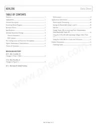 ADXL206HDZ Datasheet Page 2