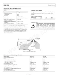 ADXL206HDZ Datasheet Page 4