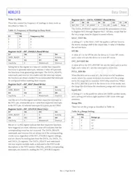 ADXL313WACPZ-RL7 Datasheet Page 20