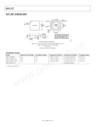 ADXL327BCPZ-RL Datasheet Page 14