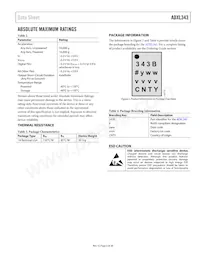 ADXL343BCCZ Datasheet Page 5