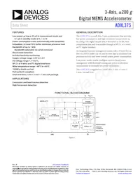 ADXL375BCCZ-RL Datasheet Copertura