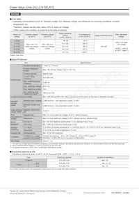 ALZN1F05W Datasheet Page 2