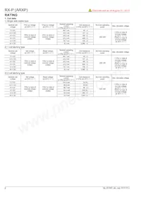 ARXP104H Datasheet Page 2