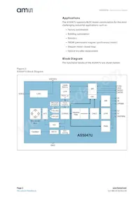 AS5047U-HTSM Datenblatt Seite 2