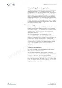 AS5047U-HTSM Datasheet Page 12