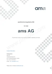 AS5134-ZSSM Datasheet Cover