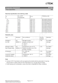 B57045K0683K000 Datasheet Page 3