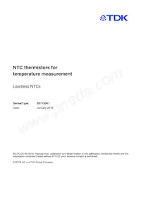 B57150K1242J000 Datasheet Copertura