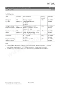 B57150K1242J000 Datasheet Page 3