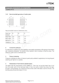 B57150K1242J000 Datasheet Pagina 9