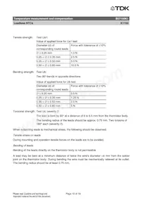 B57150K1242J000 Datasheet Pagina 10