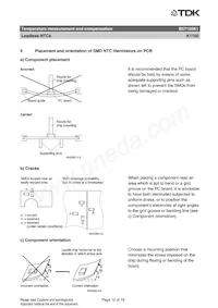 B57150K1242J000 데이터 시트 페이지 12