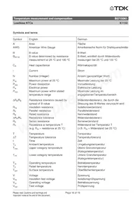 B57150K1242J000 Datasheet Page 16