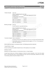 B57164K0330K052 Datasheet Pagina 22