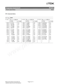 B57227K112J3 Datasheet Page 4